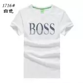 hugo boss t-shirt slim fit pas cher b1716 white